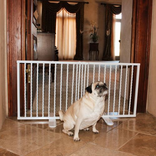  Cardinal Gates Wrought Iron Step Over Freestanding Pet Gate