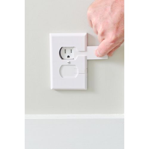  [아마존베스트]Cardinal Gates 3 Piece Socket Guard, White