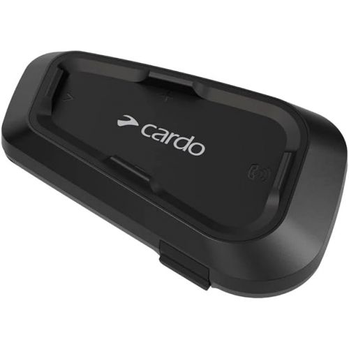  Cardo Systems Spirit Motorcycle Bluetooth Communication Headset - Black, Single Pack