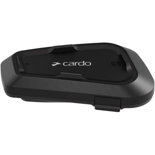  Cardo Systems Spirit Motorcycle Bluetooth Communication Headset - Black, Single Pack