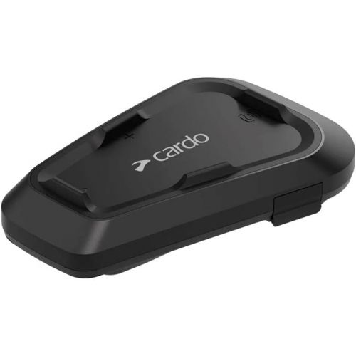  Cardo Systems Spirit Motorcycle Bluetooth Communication Headset - Black, Single Pack