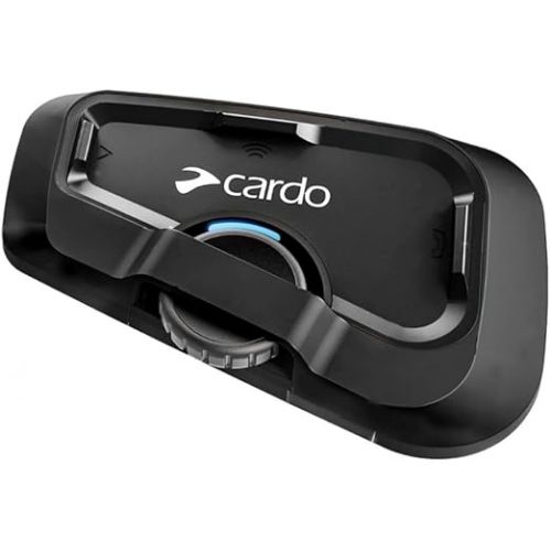  Cardo Systems FREECOM 2X Motorcycle 2-Way Bluetooth Communication System Headset - Black, Single Pack