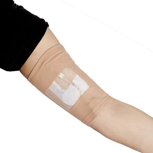  Care+Wear Unisex Ultra-Soft Antimicrobial PICC Line Cover Camel 9-11 Bicep