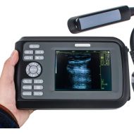 [아마존베스트]Carejoy Portable UltrasoundScannerforVeterinary,Digital PalmSmart Ultrasonic Scanner Veterinary Pregnancy V8 with 4.0MHzRectalConvexProbe for Cattle, Horse, Camel, Equine,