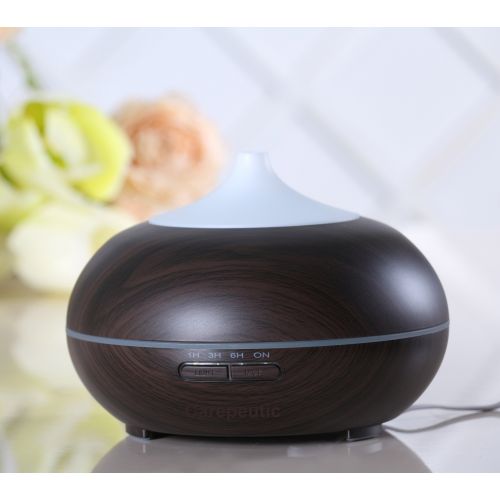  Carepeutic Aroma Therapy Essential Oil Diffuser (Dark Wood Grained)