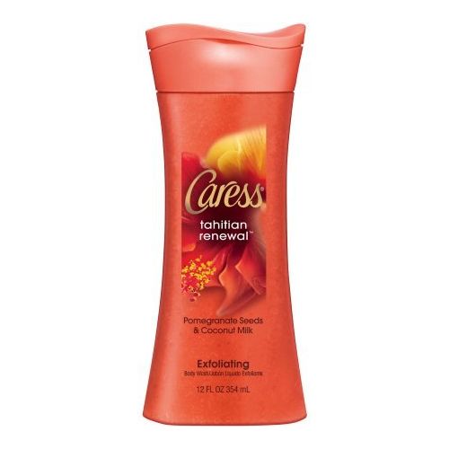  Caress Tahitian Renewal Exfoliating Body Wash 12 oz (Pack of 12)