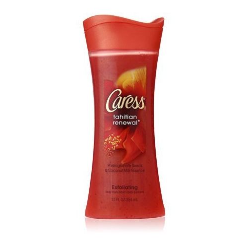  Caress Tahitian Renewal Exfoliating Body Wash 12 oz (Pack of 12)