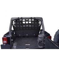 Cargo Pet Divider Rear Seat Half Divider - for Jeep JKU 4 Door - Black