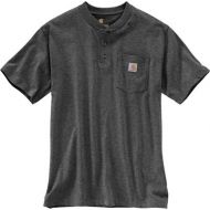 Carhartt Mens Workwear Pocket SS Henley Top