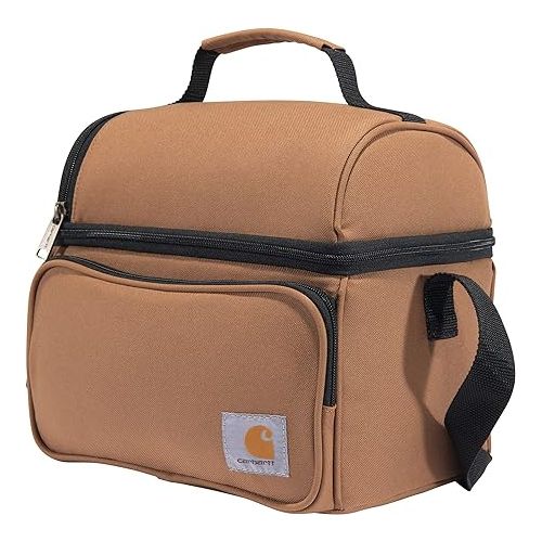  Carhartt 35810002 Deluxe Dual Compartment Insulated Lunch Cooler Bag