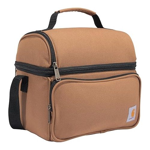  Carhartt 35810002 Deluxe Dual Compartment Insulated Lunch Cooler Bag