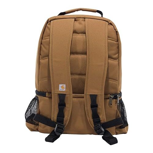  Carhartt Insulated 24 Can Two Compartment Cooler Backpack, Backpack with Fully-Insulated Cooler Base