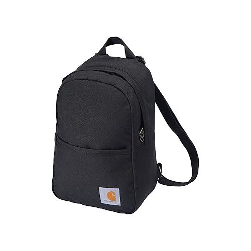  Carhartt Classic Mini Backpack, Durable, Water-Resistant Backpack with Adjustable Shoulder Straps, Black