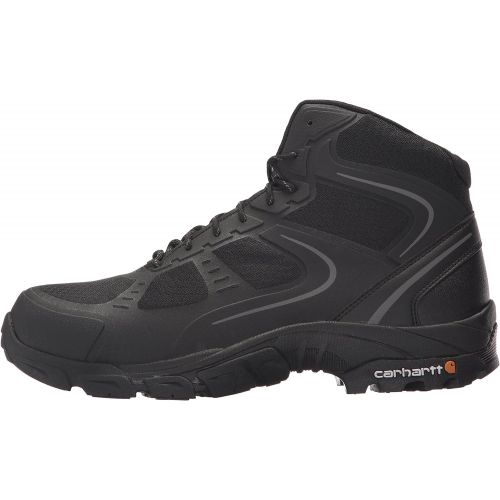  Carhartt Mens Lightweight Hiker 6-Inch Black FastDry Technology- Steel Toe - CMH4251