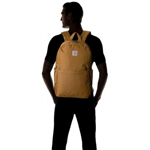  Carhartt Trade Plus Backpack with 15-Inch Laptop Compartment, Carhartt Brown: Sports & Outdoors