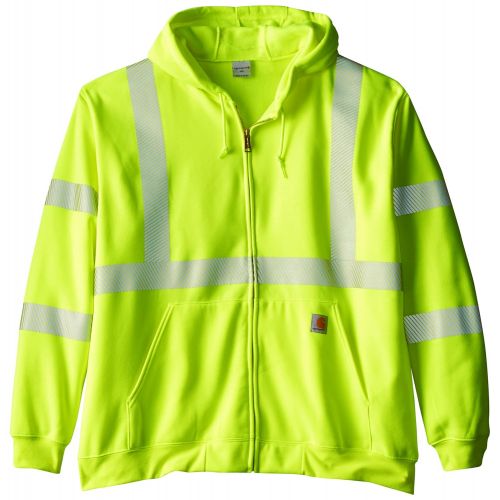  Carhartt Mens Big & Tall High Visibility Class 3 Sweatshirt