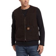 Carhartt Mens Sherpa Lined Sandstone Rugged Vest V26