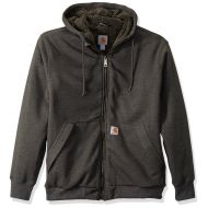 Carhartt Mens Rain Defender Rockland Sherpa Lined Hooded Sweatshirt