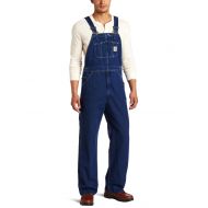 Carhartt Mens Washed-Denim Bib Overalls