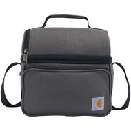 Carhartt Deluxe Dual Compartment Insulated Lunch Cooler Bag, Grey