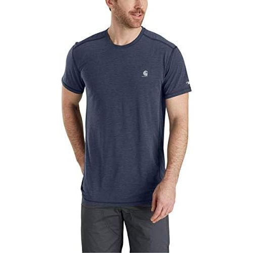  Carhartt Mens 102960 Force Extremes Short Sleeve T-Shirt - 3X-Large - Navy Heather