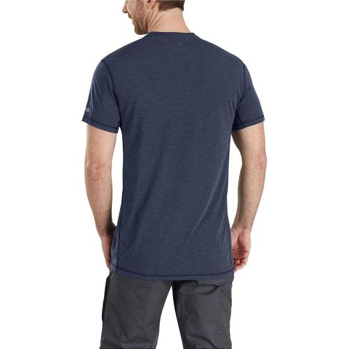  Carhartt Mens 102960 Force Extremes Short Sleeve T-Shirt - 3X-Large - Navy Heather