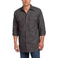 Carhartt Mens Big & Tall Chamois Shirt Long Sleeve Button Front Original Fit