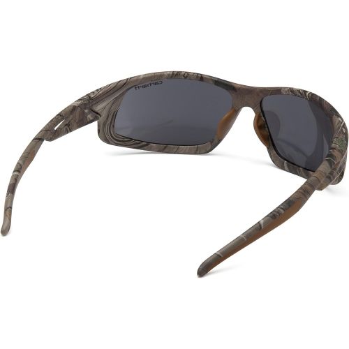  Carhartt Ironside Safety Glasses, Retail Clamshell Packaging, Realtree Xtra Frame, Antique Mirror Anti-Fog Lens