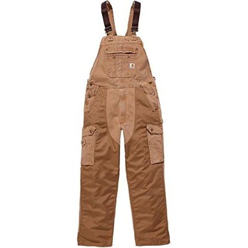  Carhartt Mens Double Barrel Bib Overalls