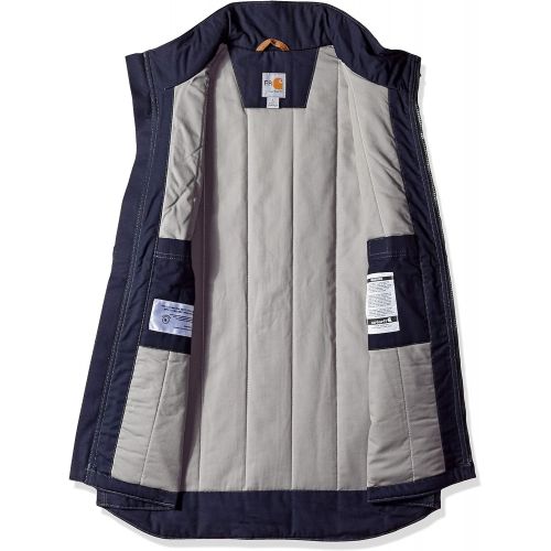  Carhartt Mens Big & Tall Flame Resistant Quick Duck Vest