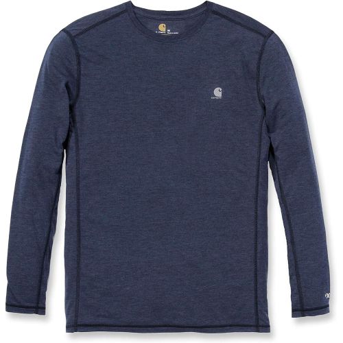  Carhartt Mens 102998 Force Extremes Long Sleeve T-Shirt - Large - Navy Heather