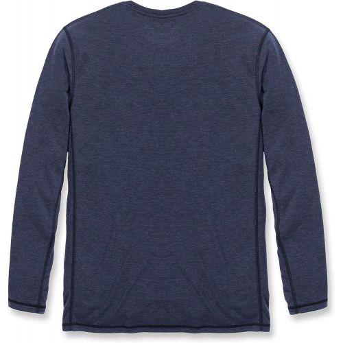  Carhartt Mens 102998 Force Extremes Long Sleeve T-Shirt - Large - Navy Heather