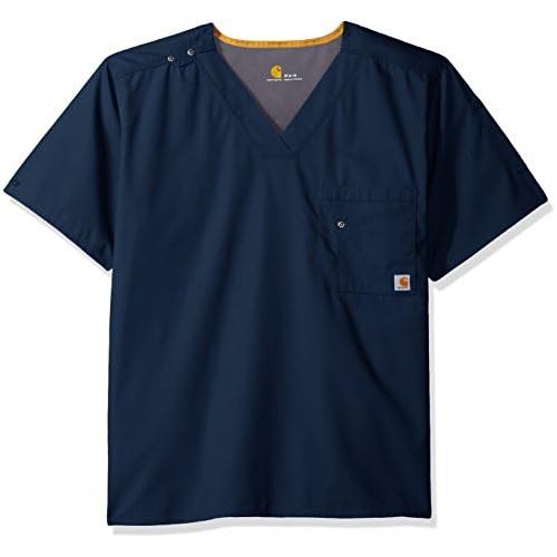  Carhartt Rockwall Mens V-Neck Scrub Top