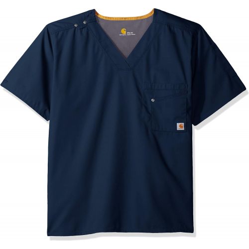  Carhartt Rockwall Mens V-Neck Scrub Top