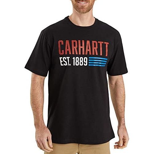  Carhartt Mens Relaxed Fit Short Sleeve Graphic T-Shirt