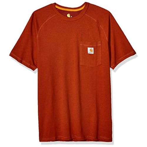  Carhartt Mens Force Cotton Delmont Short Sleeve T-Shirt (Regular and Big & Tall Sizes)