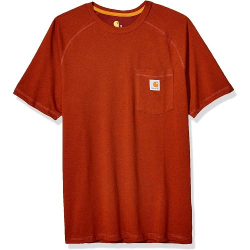  Carhartt Mens Force Cotton Delmont Short Sleeve T-Shirt (Regular and Big & Tall Sizes)