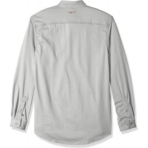  Carhartt Mens Big and Tall Big & Tall Flame Resistant Force Cotton Hybrid Shirt