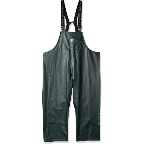  Carhartt Mens Big and Tall Big & Tall Lightweight Waterproof Rainstorm Bib Overalls