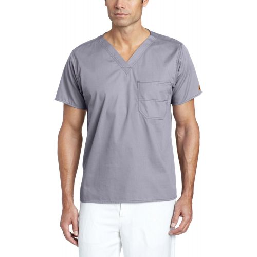  Carhartt Unisex V-Neck Chest Pocket Scrub Top