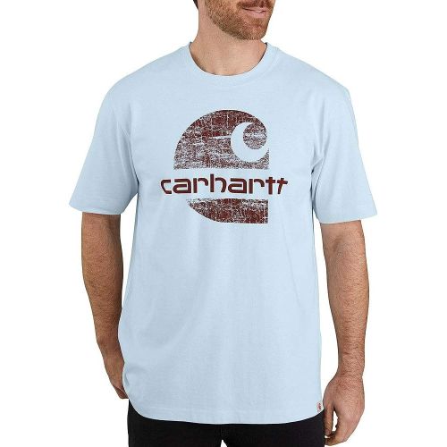  Carhartt Mens 104387 Heavyweight Logo Graphic T-Shirt