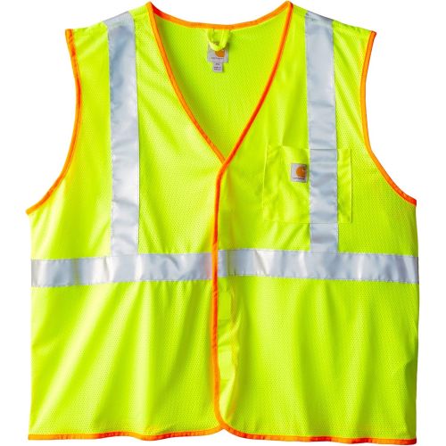  Carhartt Mens Big & Tall High Visibility Class 2 Vest