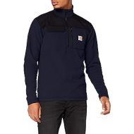 Carhartt Mens 102836 Fallon Half-Zip Sweater Fleece - Large - Navy