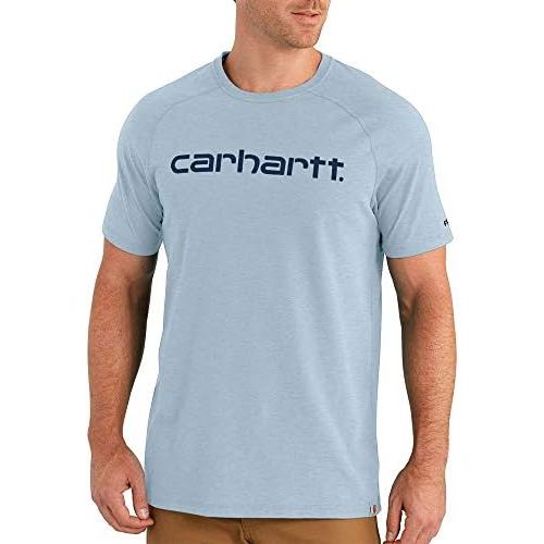  Carhartt Mens Force Cotton Delmont Graphic Short Sleeve T Shirt