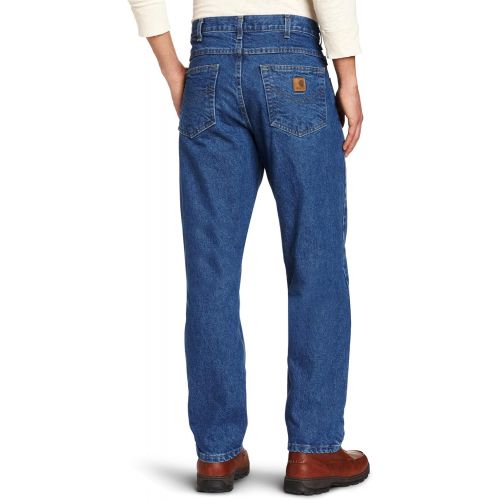  Carhartt Mens Relaxed Fit Five Pocket Tapered Leg Jean 101505