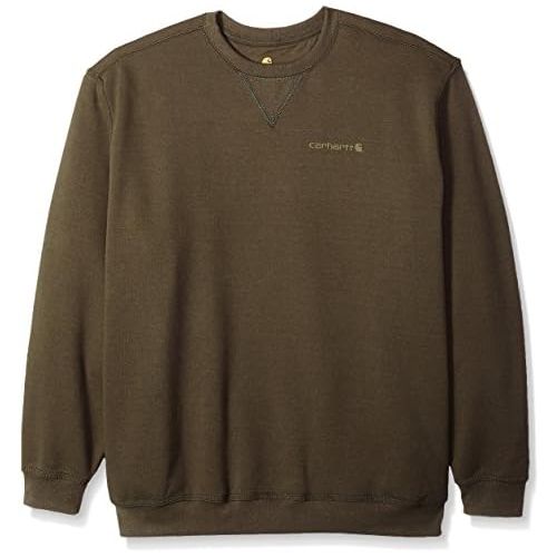  Carhartt Mens Big & Tall Midweight Graphic Crewneck Sweatshirt