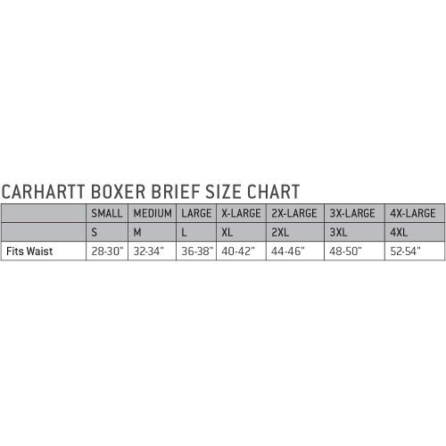  Carhartt Mens 8 Inseam Base Force Premium Boxer Brief
