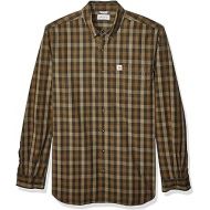 Carhartt Mens Tall Size Big & Tall Essential Plaid Button Down Long Sleeve Shirt