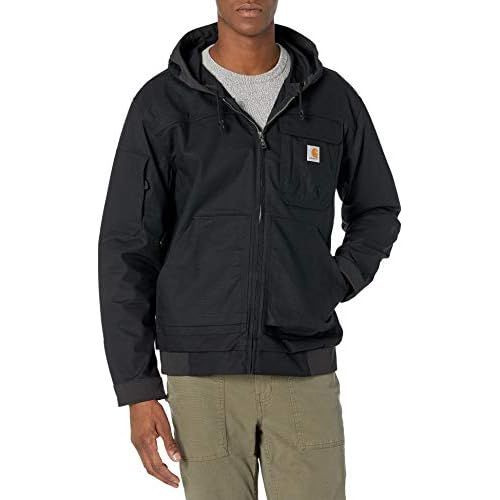  Carhartt Mens Steel Rugged Flex Hooded Active Jac