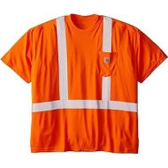 Carhartt Mens Big & Tall High Visibility Force Short Sleeve Class 2 Tee